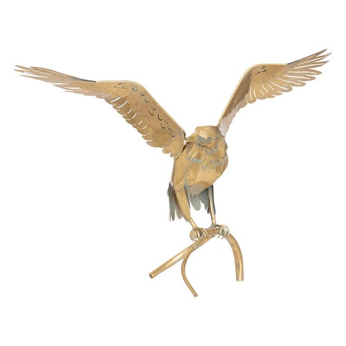 Statue aigle métal kadi - aigle, "kadi"