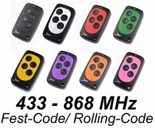 Universel Télécommande Manuelle 433 - 868 MHZ Code Rolling Radio Porte Garage