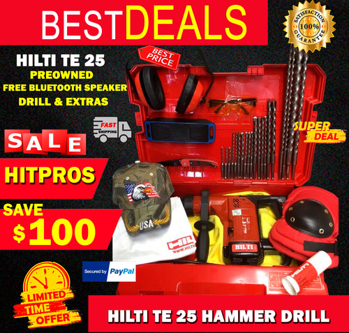 Hilti drill preowned - hilti, te