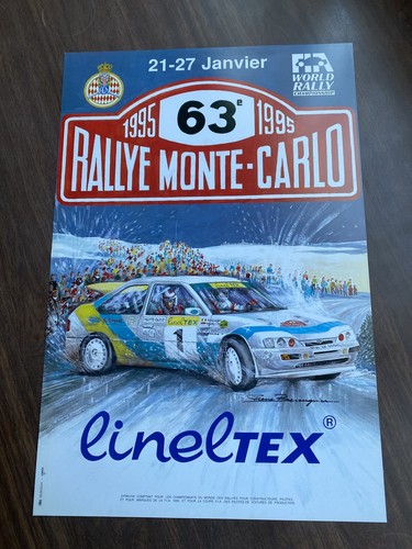 Affiche originale 63eme rallye - originale,