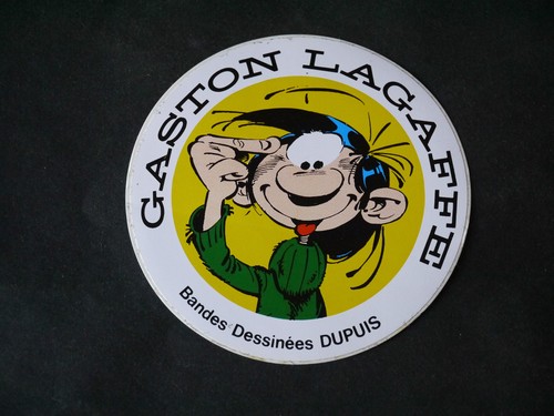 Franquin autocollant gaston - autocollant,