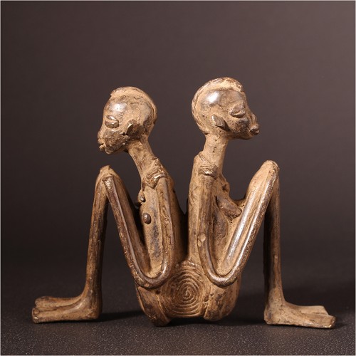 14077 bobo figure bronze - bobo,