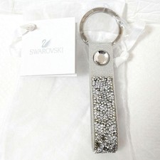 Porte-clés Swarovski cuir