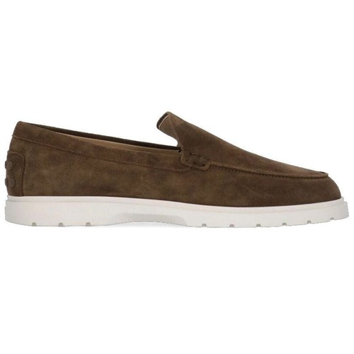 Tods mocassins daim pebble - tods, en