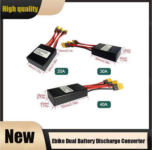 Ebike dual battery discharge - battery,