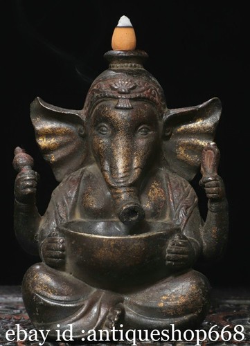 Vieux tibet bronze or - 6",