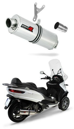 Mp3 500 exhaust - mp3, lt