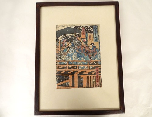 Estampe ukiyo kunisada - estampe,
