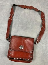 Sac cuir bordeaux vintage