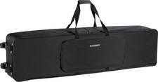 Housse pour Claviers 88 Touches Piano Poignée Sac de Transport avec Roues Étui