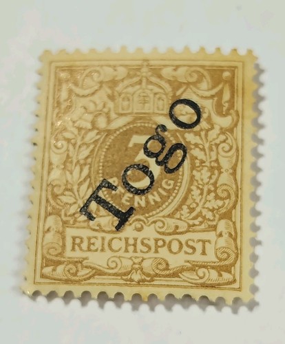 Timbre allemagne colonies togo - allemagne,