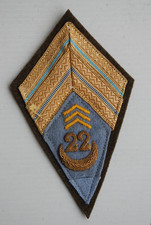 LOSANGE DE BRAS MODELE 45 - 27 éme RTA TIRAILLEURS ALGERIENS CANNETILLE