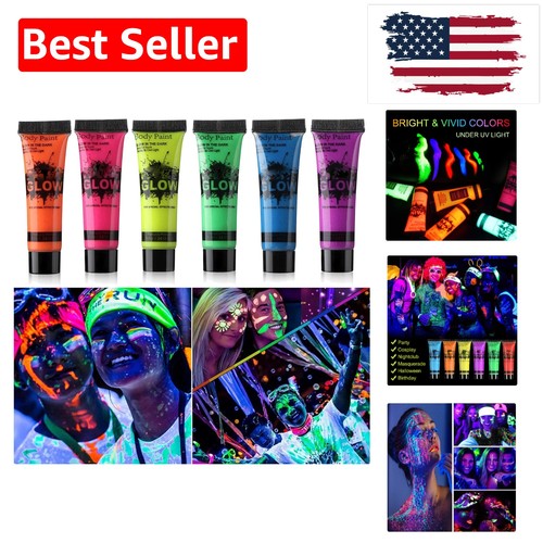 Glow dark face - in, paint
