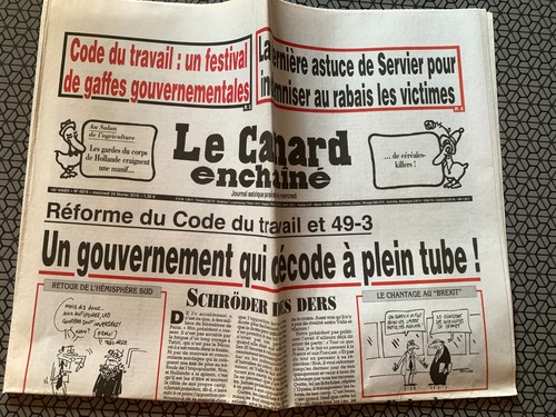 Canard enchainé - le,