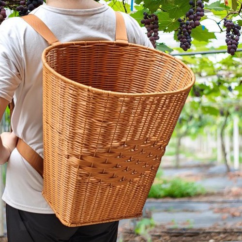Panier cueillette tissé à - cueillette,