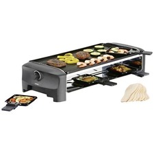 Princess 162840 Appareil à raclette 8 poêlons noir
