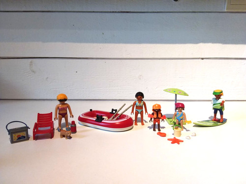 Playmobil lot plage mers - plage,