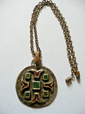 Ancien Collier Yvonne TINDAS Elève de Line VAUTRIN Vintage.