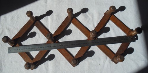 Ancien porte menteau mural - porte,