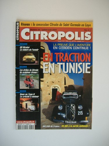 Citropolis citroën gs - n°39,