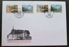 Switzerland Russia Joint Issue 1999 Mountain Horse (joint FDC) *double PMK * ...
