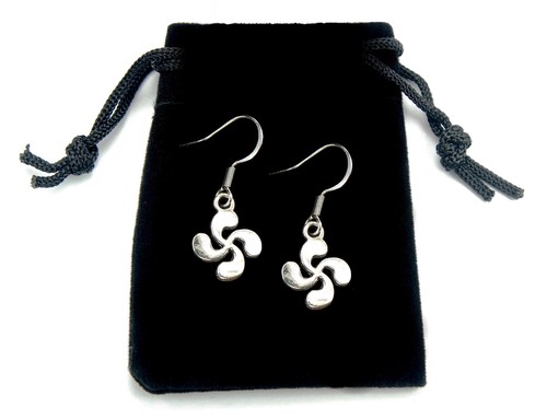 Lauburu earrings croix - lauburu, la