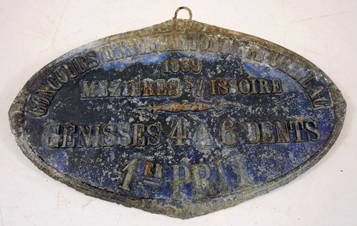 Plaque concours agricole - agricole, le