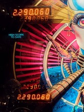 Flipper Afficheur 7 digits Bally