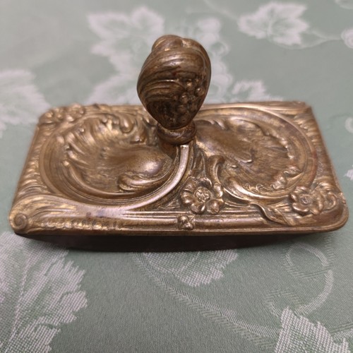 Tampon buvard bronze doré - ,