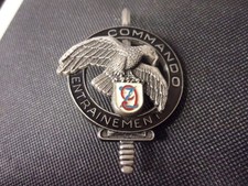 Insigne Brevet du Centre d'Entrainement Commando de Givet - 9° Zouaves - CEC -