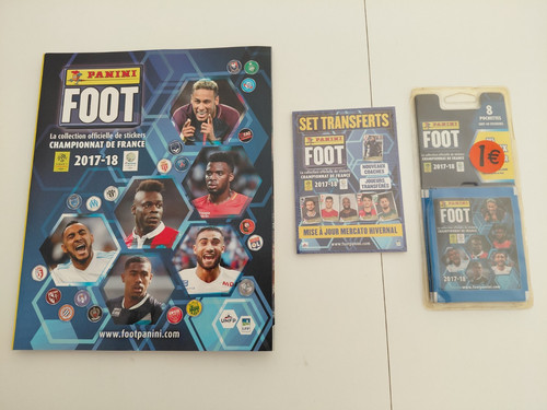 Album foot 2017 panini - album,