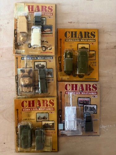 Lot chars vehicules - et,