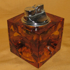 Briquet table verre Murano