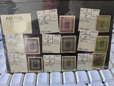Timbre Lot de Etats Princiers