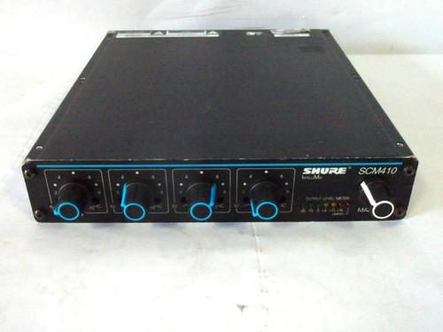 Shure scm410 channel - shure,