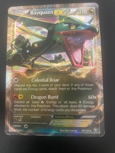 Carte pokémon rayquaza ex - pokémon,