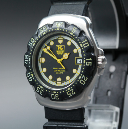 Montre noire pour - homme, tag