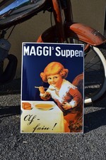 Plaque émaillée MAGGI SUPPEN