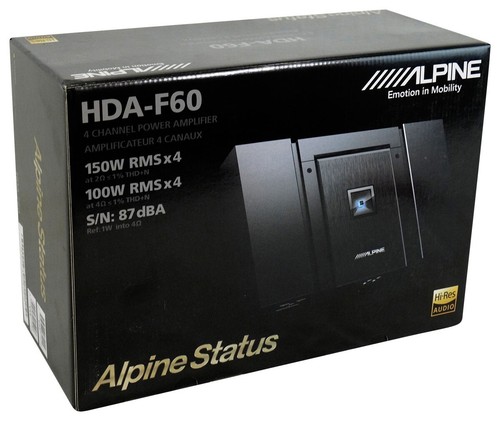 Amplificateur alpine hda f60 - amplificateur,