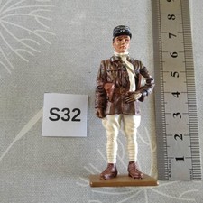 soldat plomb 60mm - DEL PRADO [S32] - captain of tanks  France 1939-1940