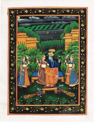 Religieux peinture radha - religieux,