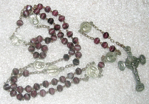 Ancien chapelet lourdes en - chapelet,
