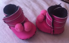 bottines roses baby born zapf , 43CM