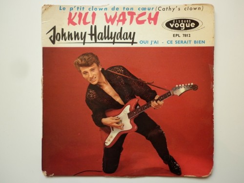 Johnny hallyday 45t vinyle - johnny, ep
