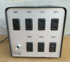 ANCIEN TRANSFORMATEUR TRANS FORMER N°07810: 100-110-115-120-200-220-240V