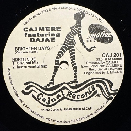 Cajmere feat dajae brighter - cajmere,