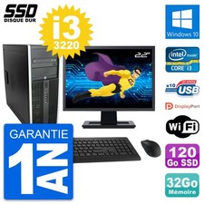 PC Tour HP Elite 8300 Ecran