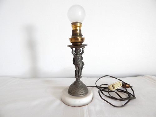 Ancienne petite lampe - lampe, de
