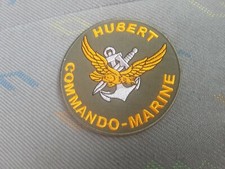 patch thermocollant brodé kaki hubert commando marine 9cm ....