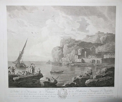 Après joseph vernet - d'après,